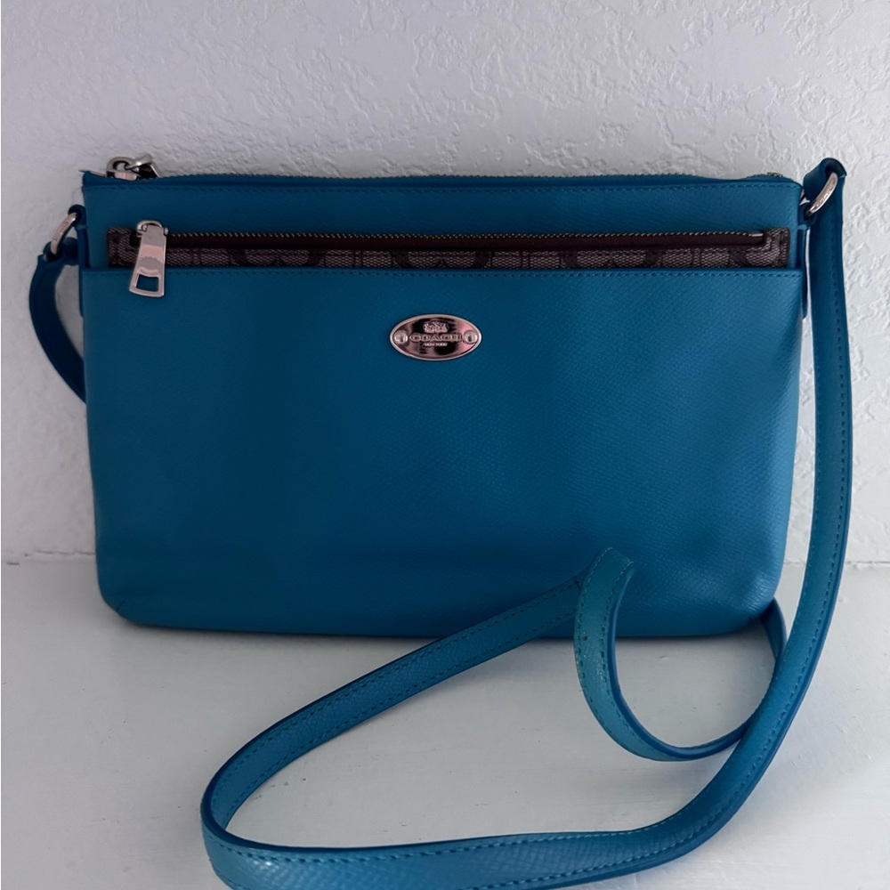 Coach Teal Crossbody Bag